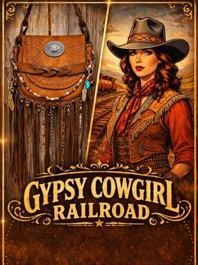 Gypsy Cowgirl Railroad A BOHO WESTERN TRAIN
